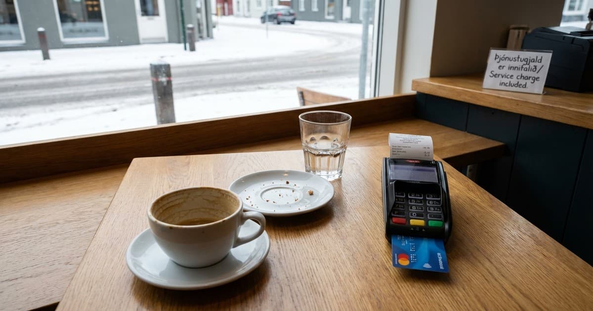 Service Charges and Tipping in Iceland