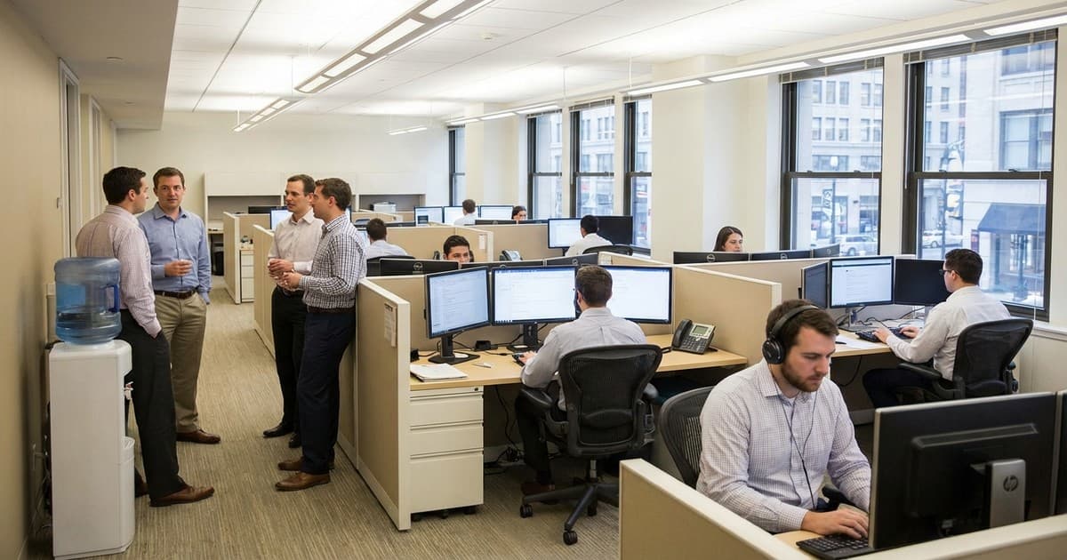 Invisible corporate culture in the modern office