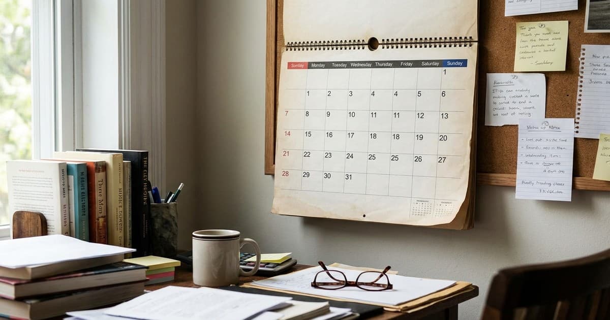 Examining why calendars start on Sunday