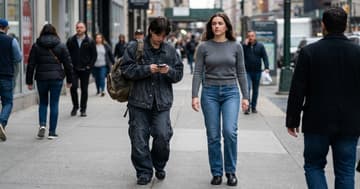 Visual Perception and Height Loss in Loose Clothing
