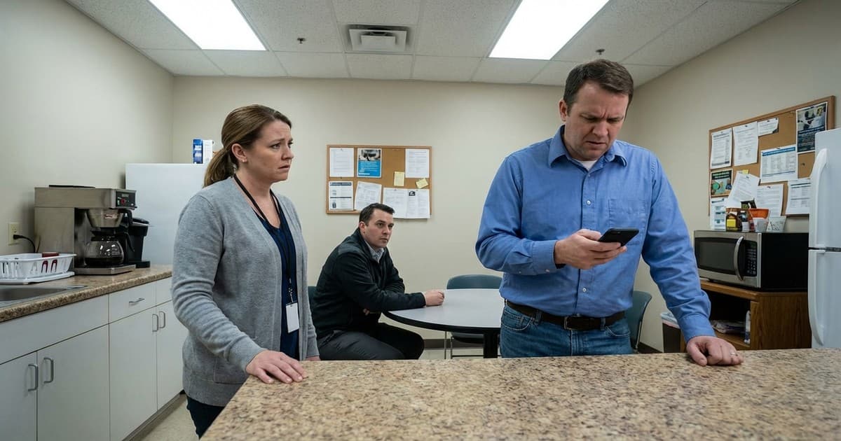 Breakroom tension highlights the weight of bad decisions